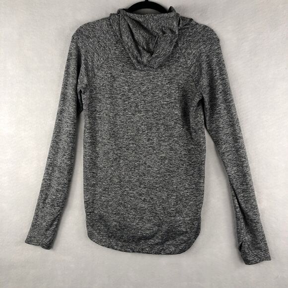 Athleta Women’s Size XS Heathered Black Pullover Hoodie - Picture 5 of 9